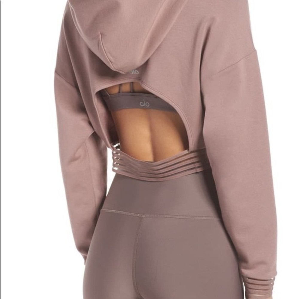 Cropped Alo Yoga Sweatshirt